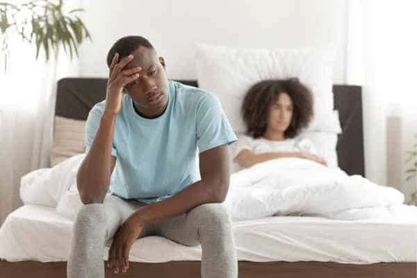 Man upset about ED symptoms Grimsby