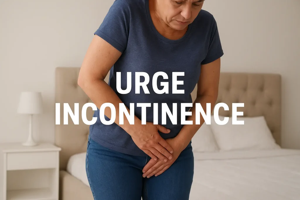 how to manage urge incontinence Grimsby symptoms