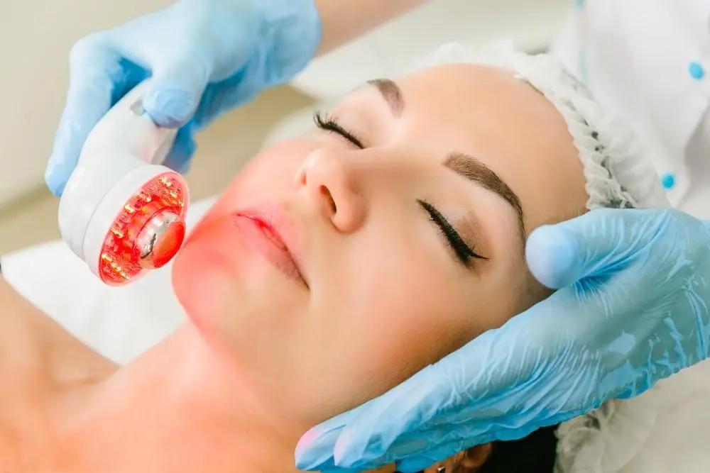 woman having non-surgical Morph8 treatment Grimsby