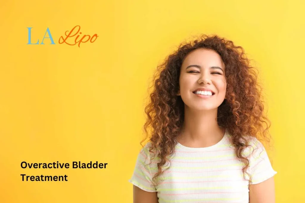 woman smiling about overactive bladder treatment Grimsby solutions