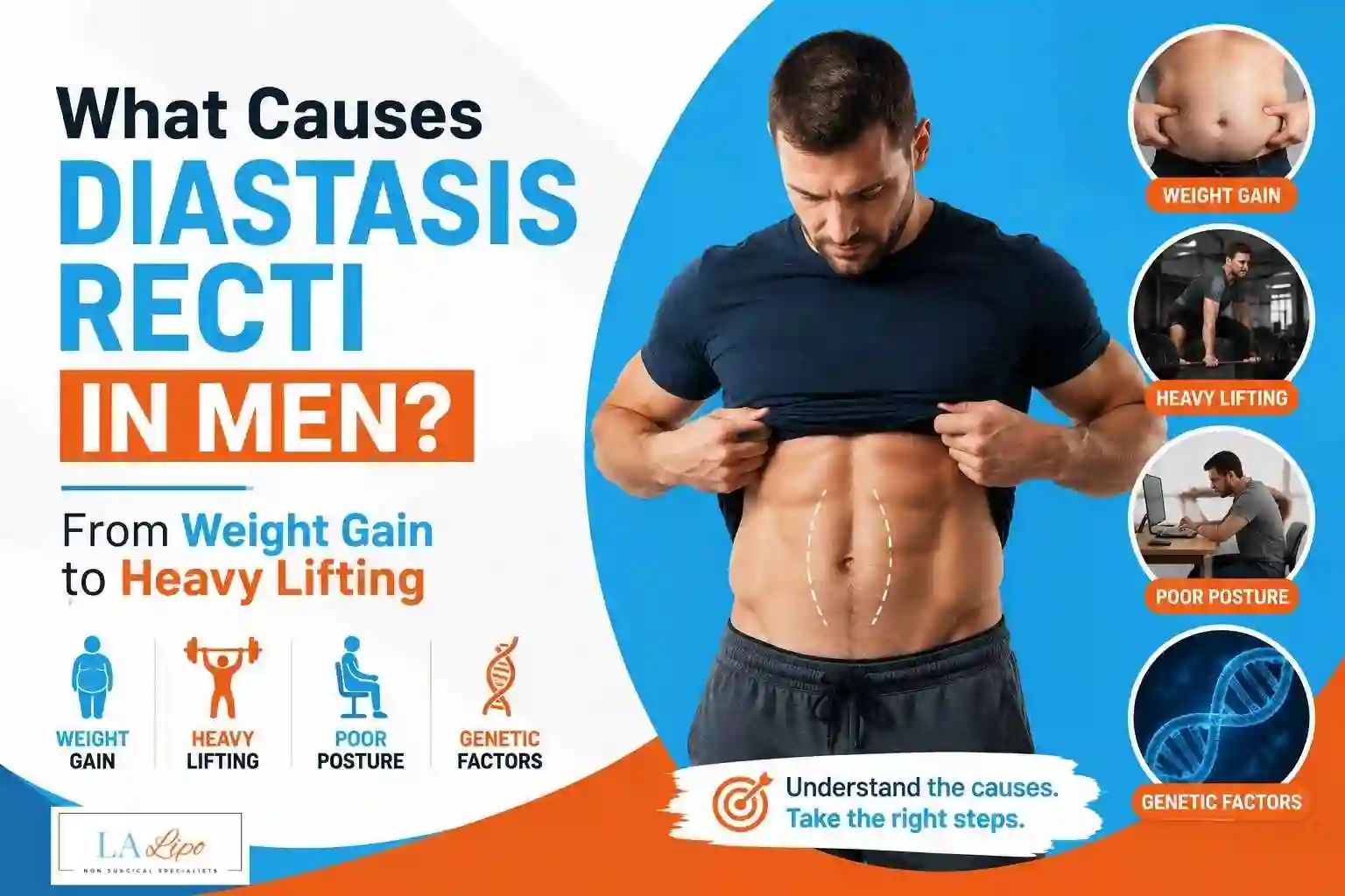 What Causes Diastasis Recti in Men? From Weight Gain to Heavy Lifting Grimsby